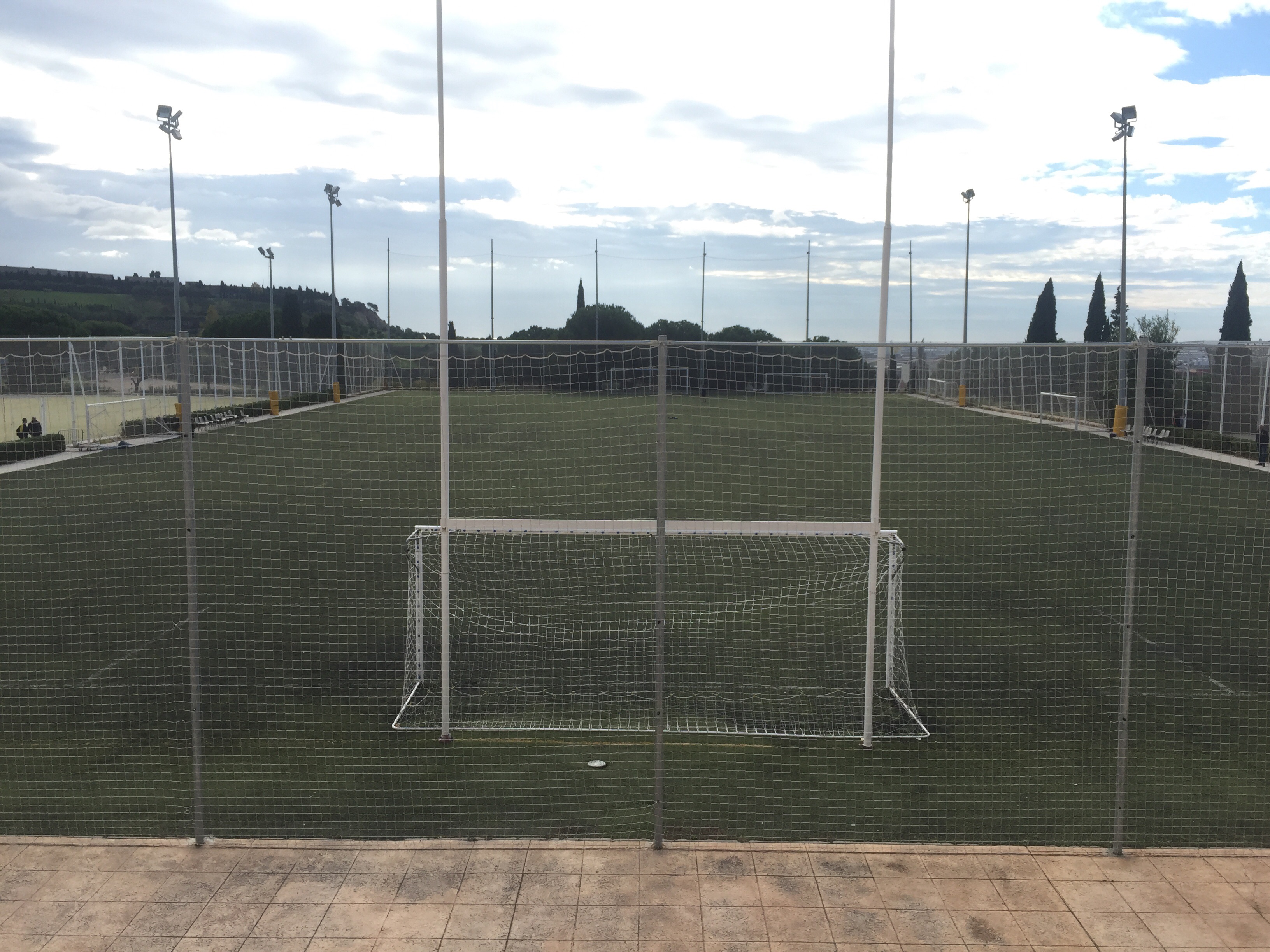 Campo de futbol inef barcelona