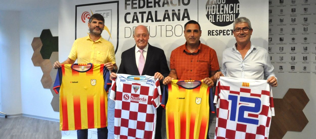 L’Atlètic Club Sant Pol presenta els actes del seu centenari a l’FCF
