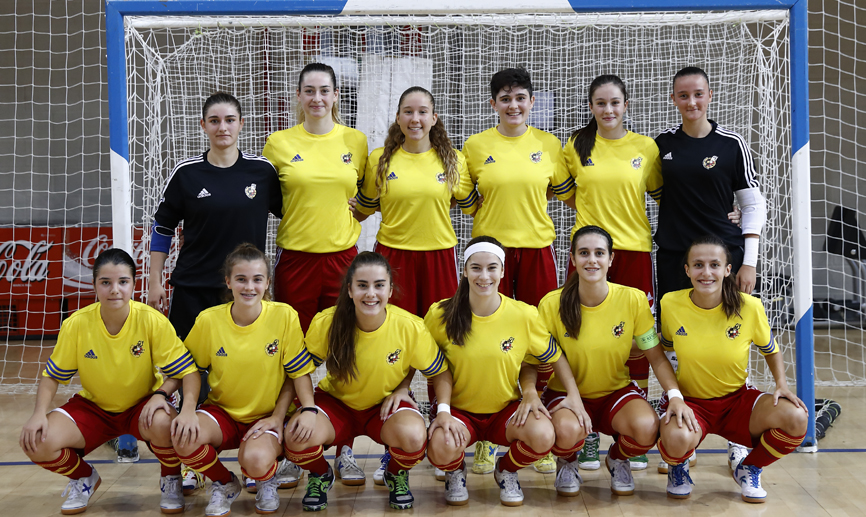 Selecció espanyola sub 18 femenina de futbol sala / Sefutbol.es