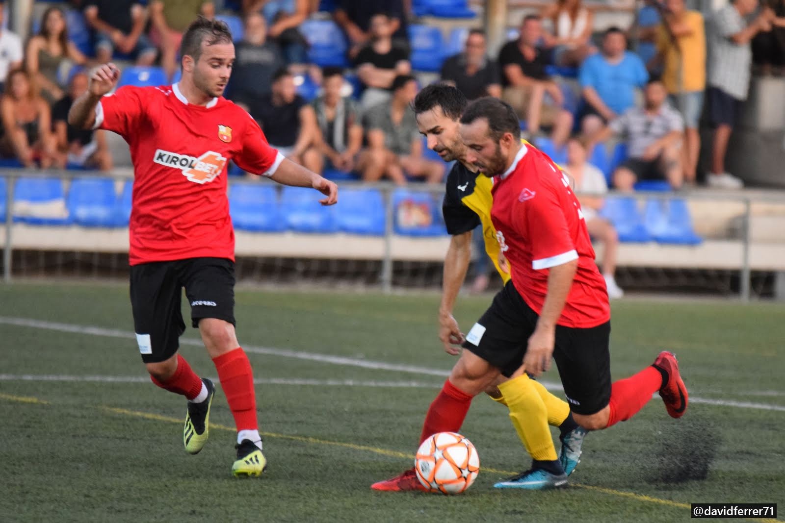 El FC Santboià, campió la temporada 2016-2017, torna a la categoria després del descens / FOTO: David Ferrer