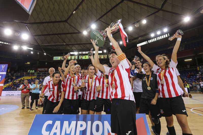 L'AE Penya Esplugues, vigents campiones de la Copa Catalunya Sènior femenina de Futbol Sala 2018