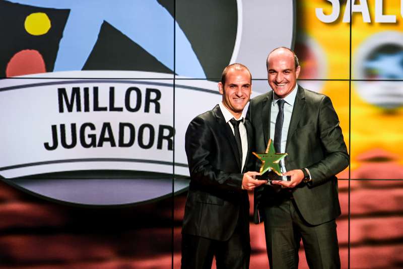 Daniel Salgado, distingit com a millor jugador català de la 4a Gala de les Estrelles