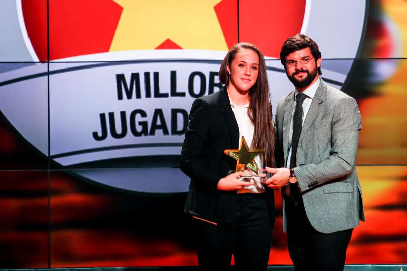 Nerea Vilalta, guardonada com a millor jugadora catalana a la 4a Gala de les Estrelles