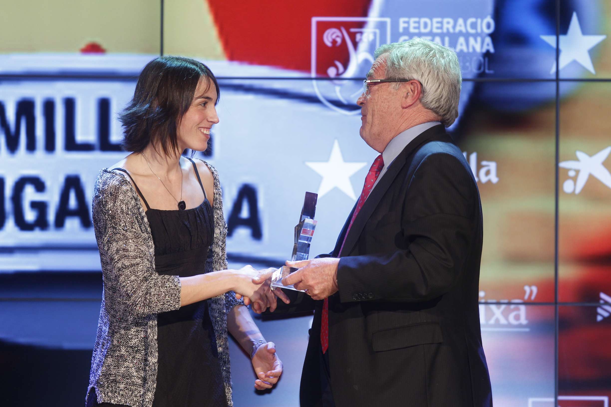 Anna Costa, premiada com a millor jugadora catalana de la 2a Gala de les Estrelles