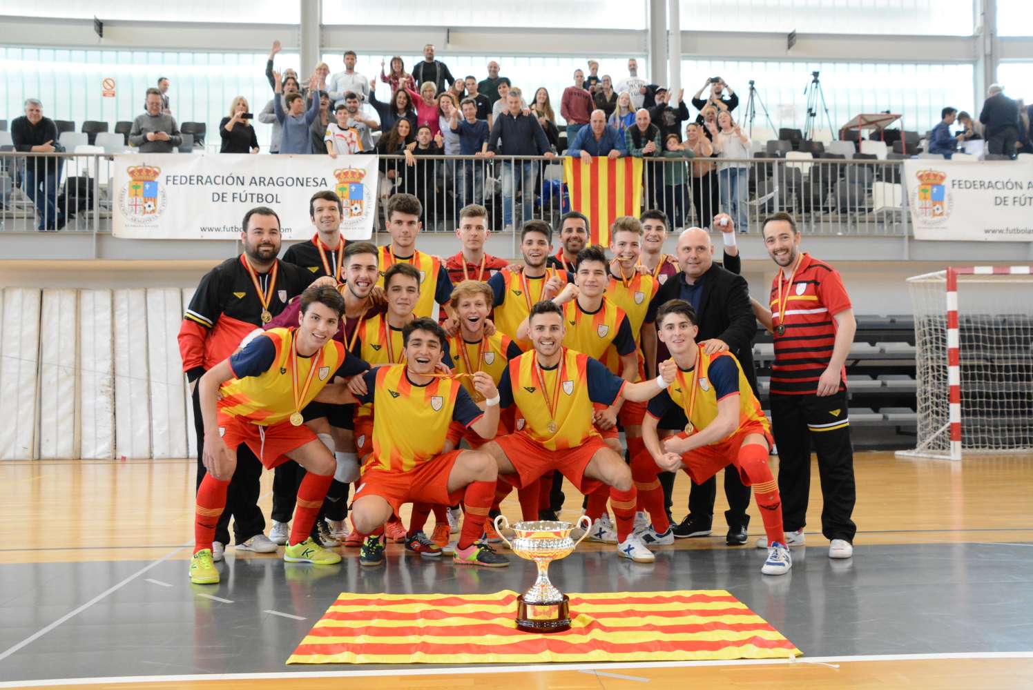 Catalunya sub 19, pentacampiona d'Espanya
