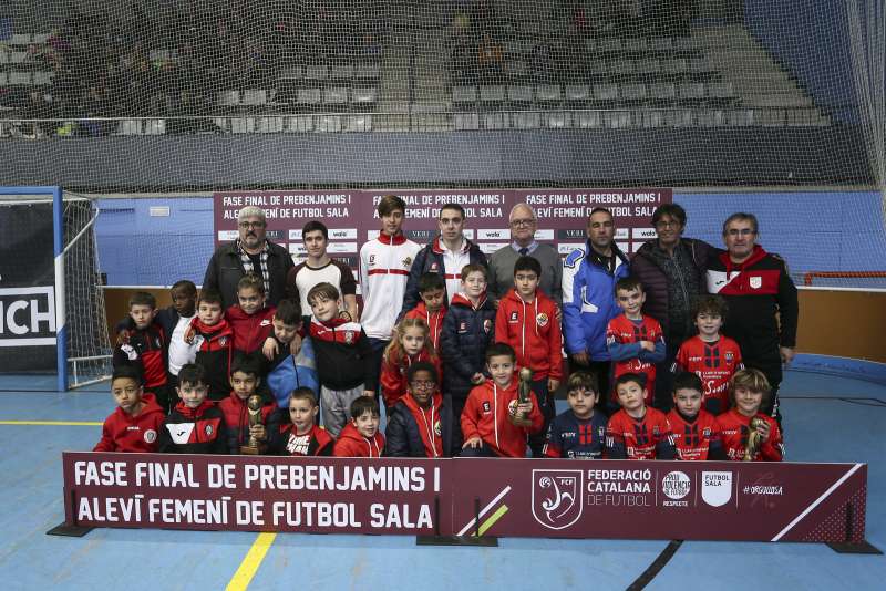 GRUP A - PREBENJAMÍ: CE Futsal Mataró, Tordera Parc FS Ath Club i Manresa FS