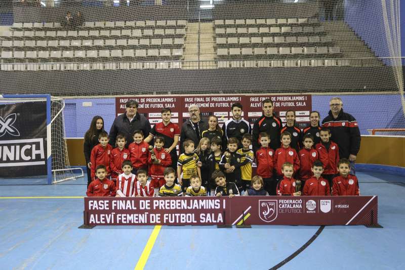 GRUP S - PREBENJAMÍ: Roger’s Atlètic Català FS, FS Ripollet i Futsal Athletic Vilatorrada