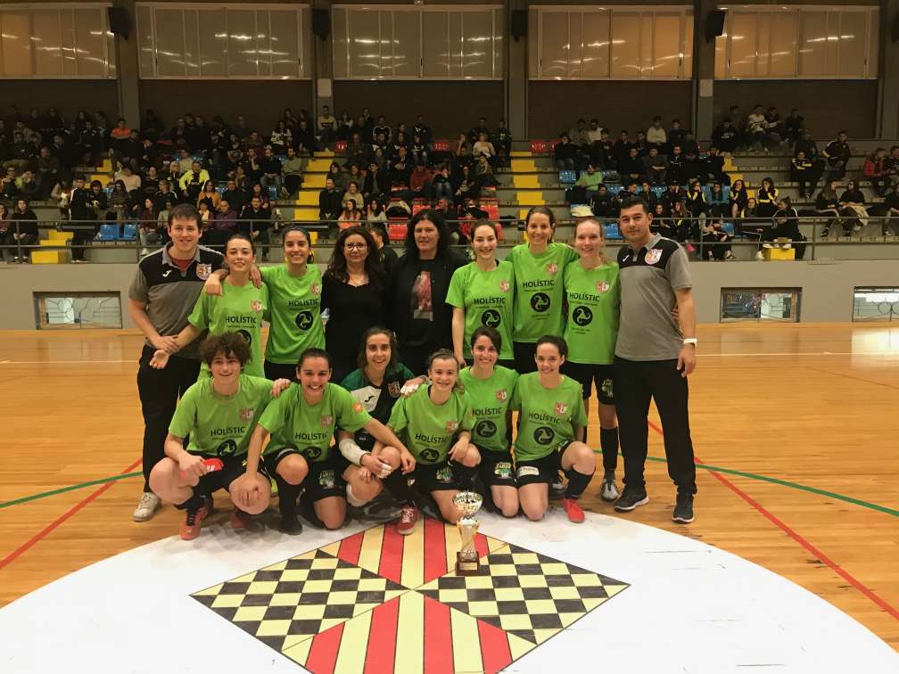 Campiones de la Copa Lleida Sènior femení - Cervera Segarra Femení