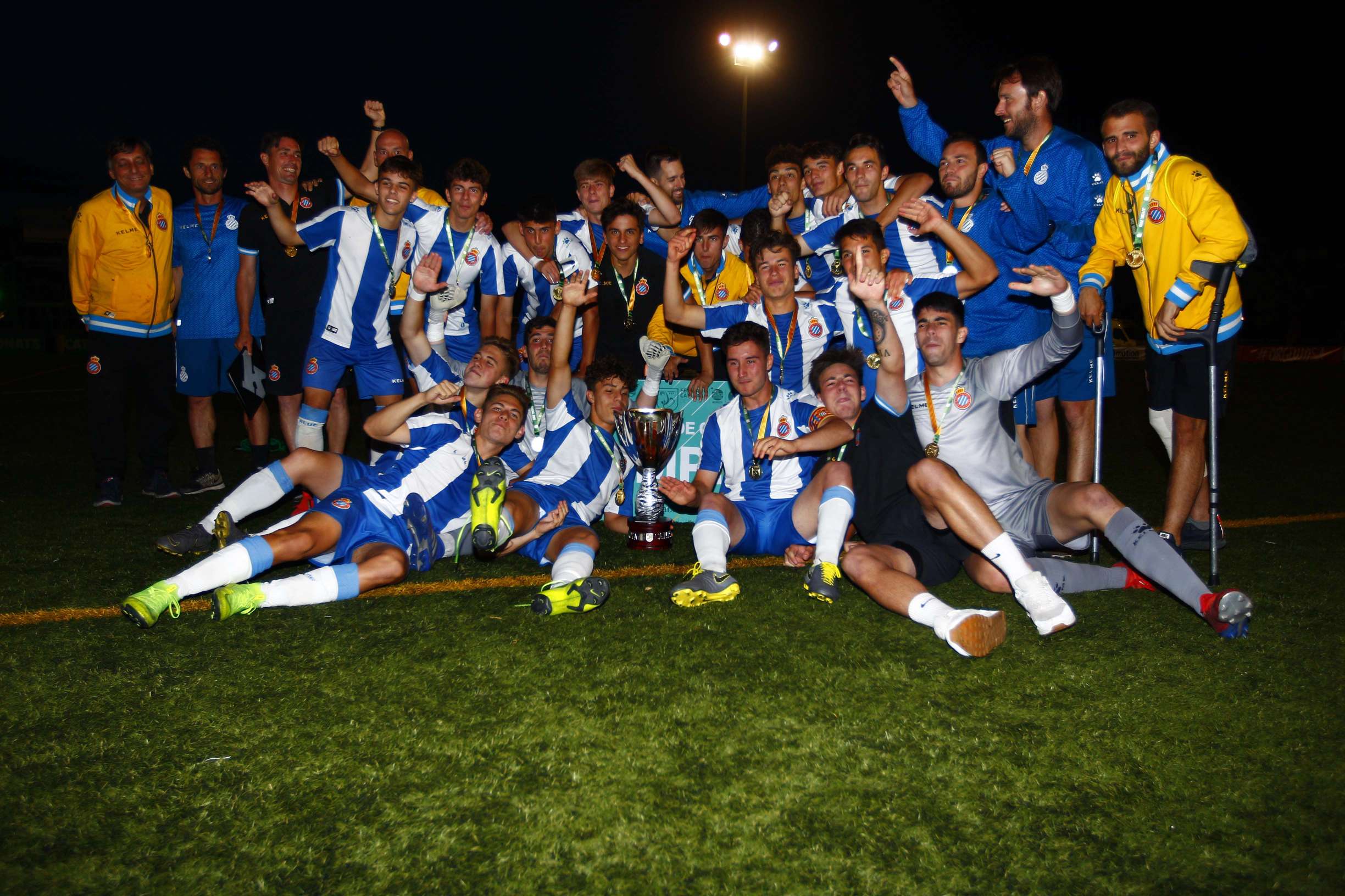 El RCD Espanyol, campió de Catalunya Juvenil Masculí 2019