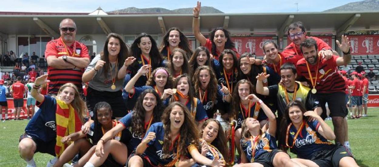 La Selecció sub 16 femenina, campiona d'Espanya