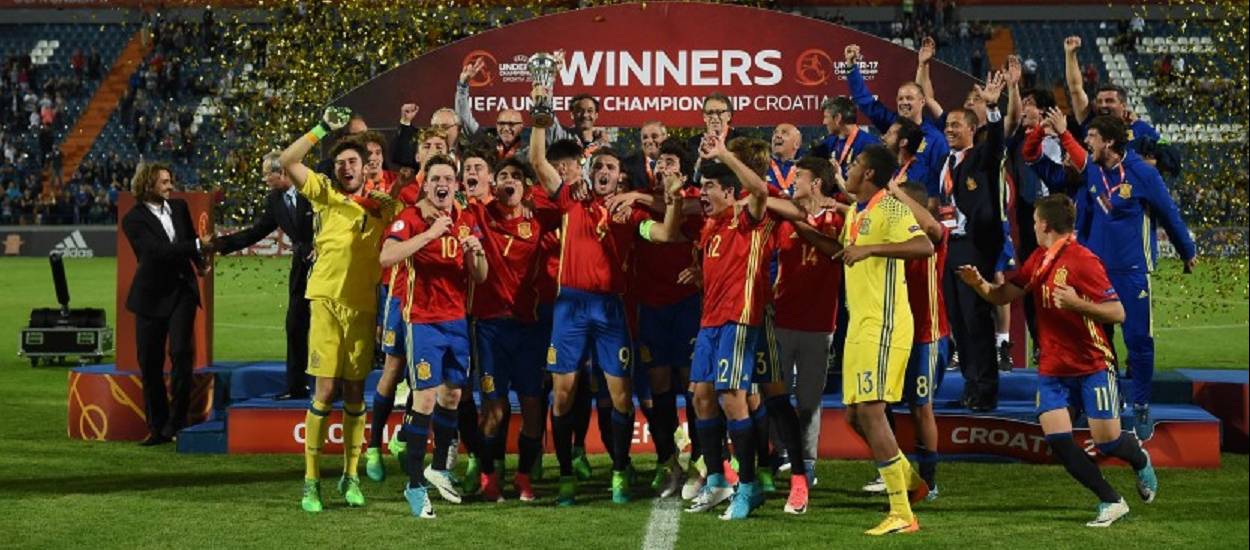 La Selecció Espanyola sub 17 masculina, campiona d’Europa