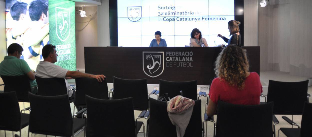 Aparellaments de la tercera eliminatòria de la Copa Catalunya Femenina