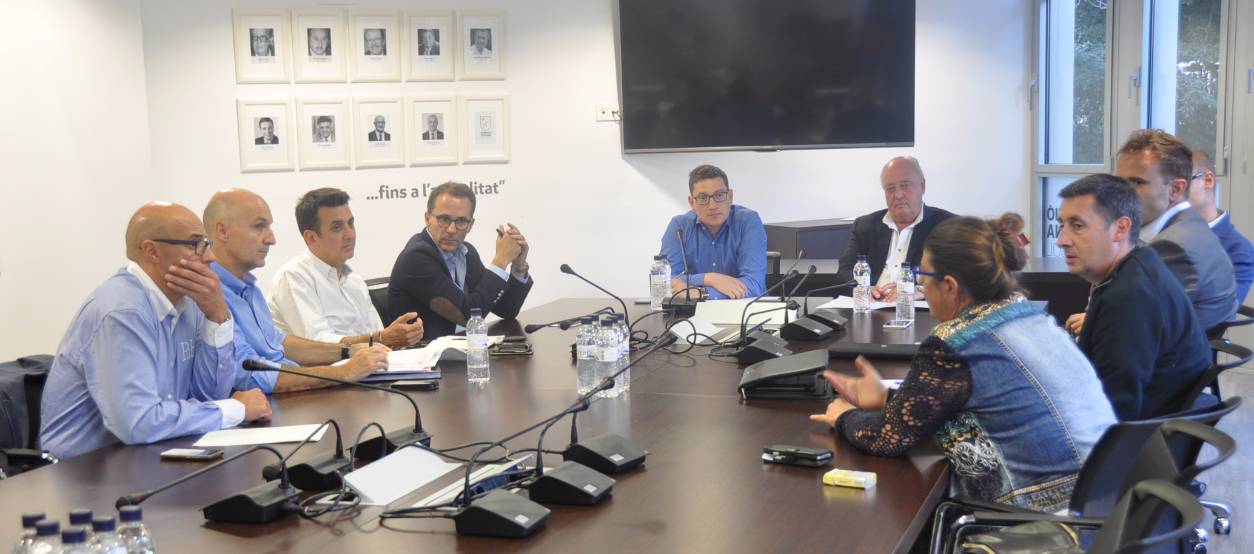 Reunió amb els clubs de Segona ‘B’ i Televisió de Catalunya