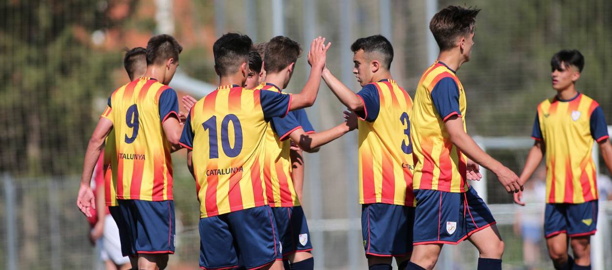 Set catalans convocats amb la selecció sub 15 masculina espanyola