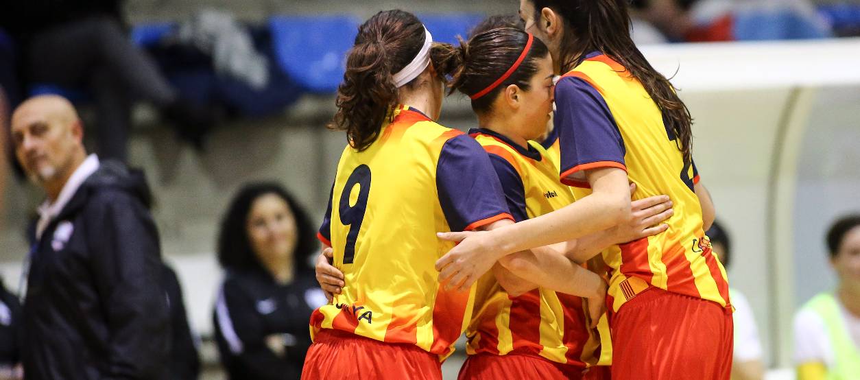 Representació catalana a la selecció sub 17 femenina espanyola de futbol sala