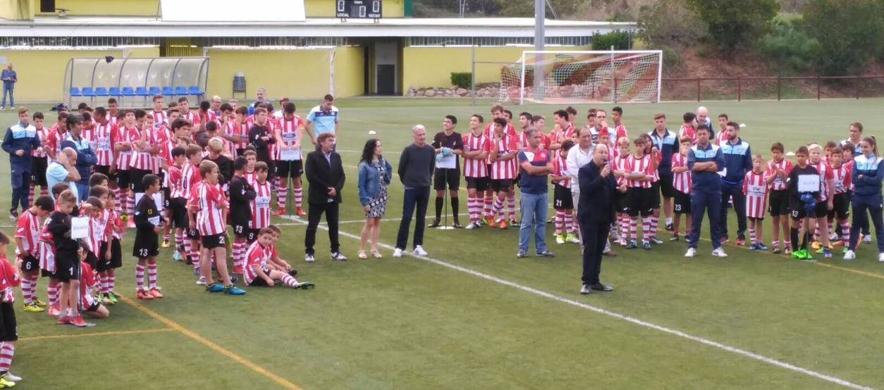 L’Escola de Futbol Arbucienca presenta els seus conjunts