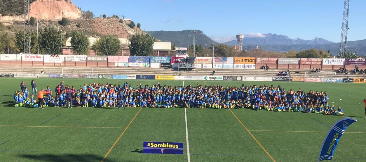 El CF Igualada presenta els seus equips a l’afició