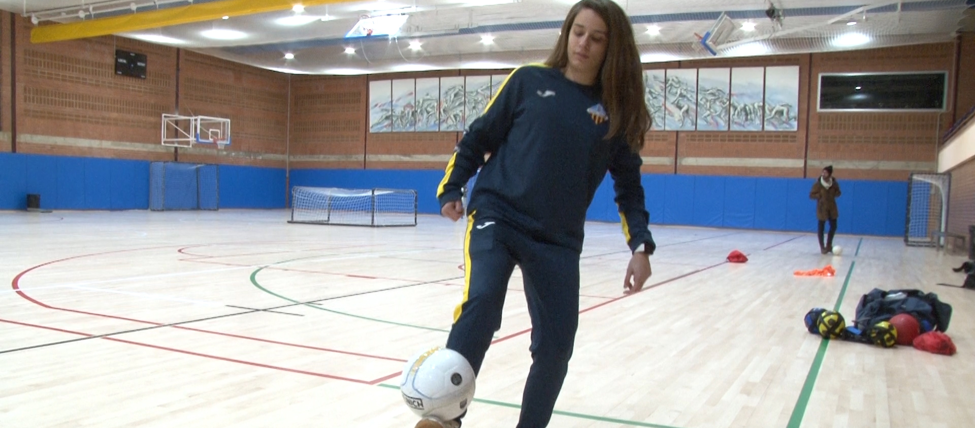 Entrevista a la jugadora de futbol sala del FS Castelldefels, Ruth Aurín