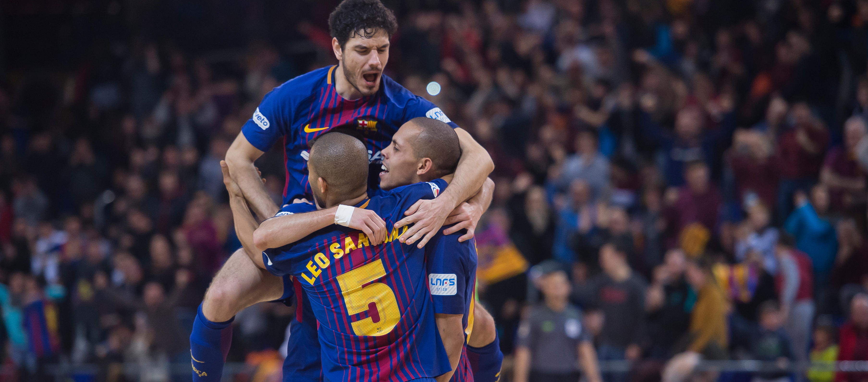 El Barça remunta i passa a la final de la Copa del Rei de Futbol Sala
