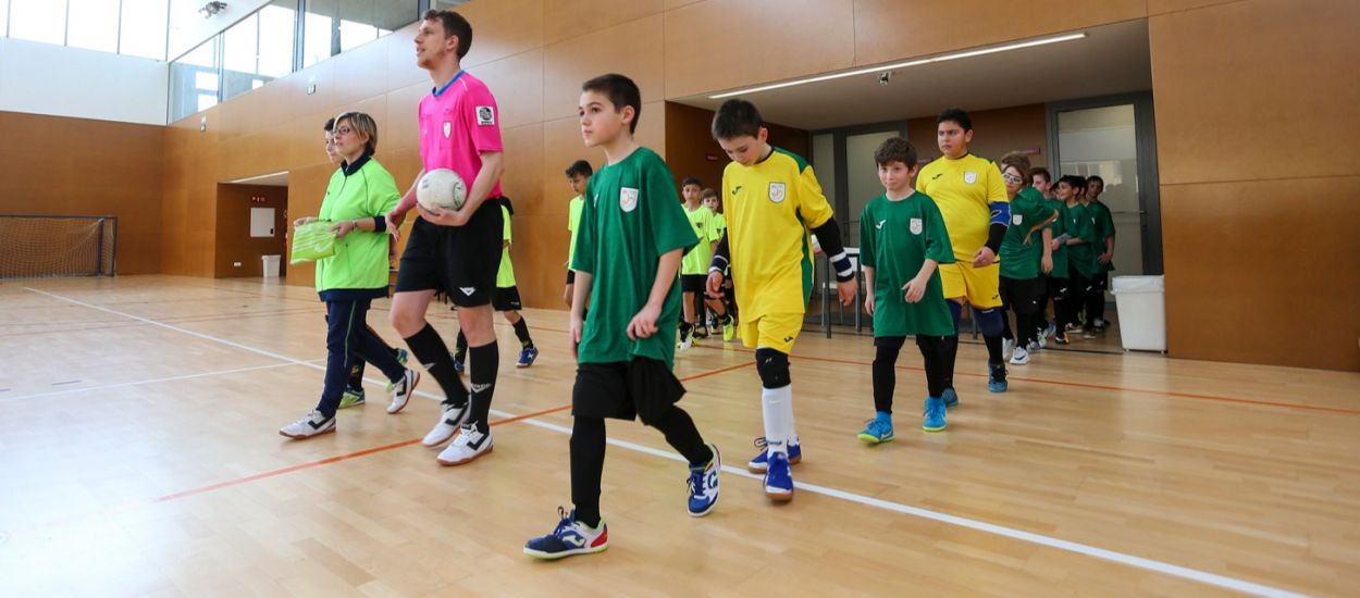 La Selecció Catalana Benjamí de Futbol Sala preparada per disputar la Fase Única