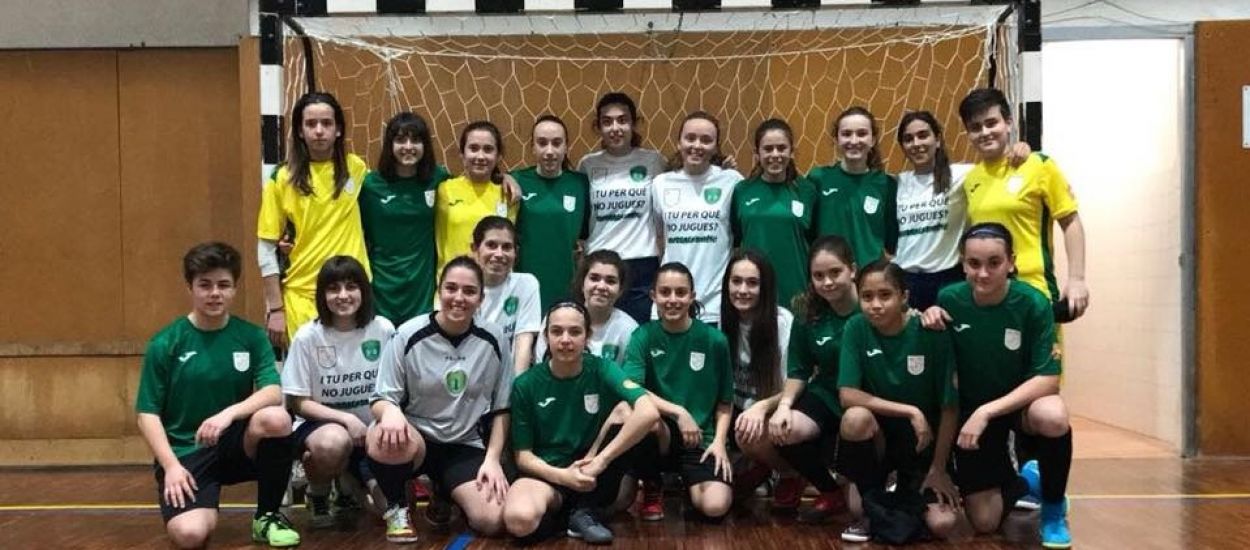 L’Escola Pia Sabadell impulsa el futbol sala femení