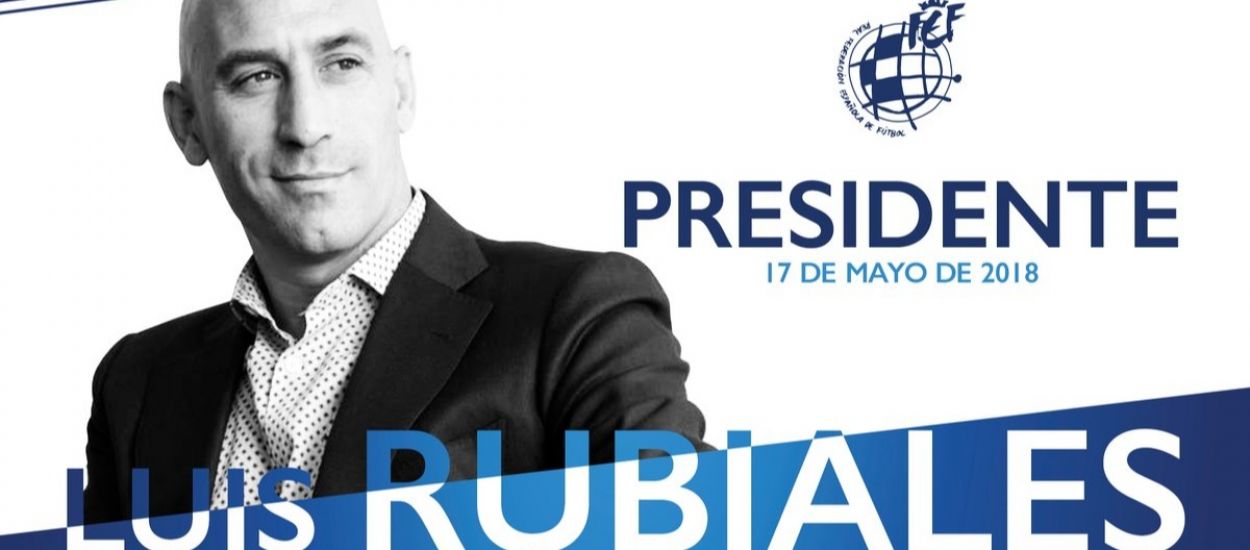 Luis Rubiales, nou president de la RFEF