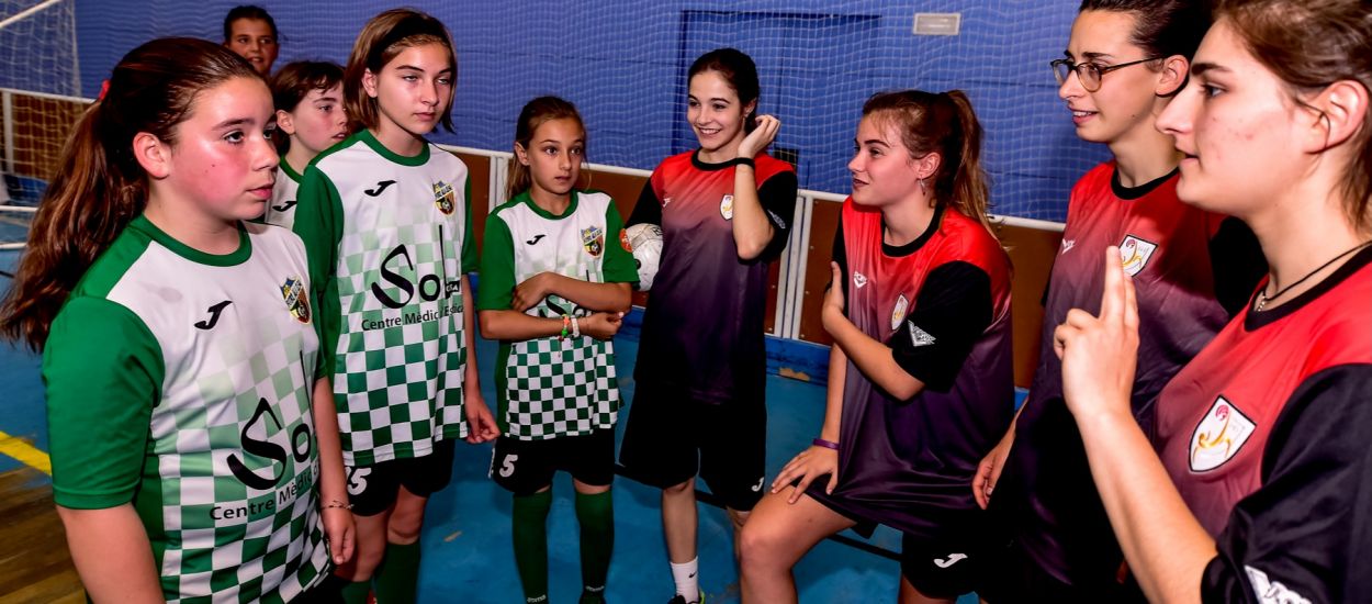 Un espai de tecnificació dirigit per la Selecció Catalana sub 21 femenina de Futbol Sala