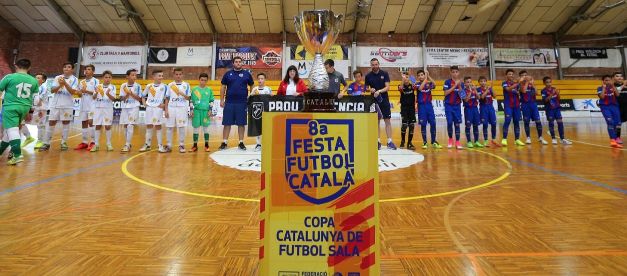 Les finals de la Copa Catalunya de Futbol Sala a Martorell