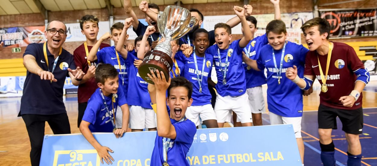 El Futsal Arenys de Mar s’acaba emportant la victòria i es proclama campió de Catalunya Aleví de Futbol Sala