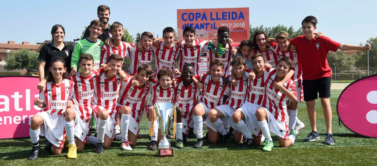 L’Atlètic Segre, campió de la Copa Lleida Infantil per tercera vegada consecutiva