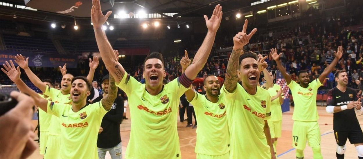 El Barça Lassa jugarà la Final Four de la UEFA Futsal Champions League
