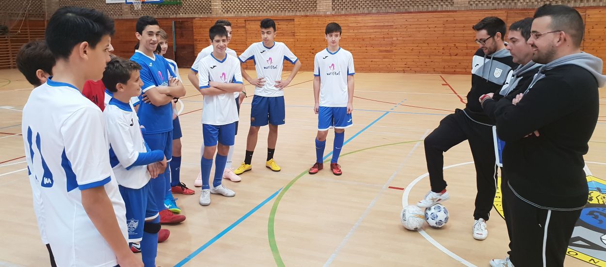 El CE Maristes Montserrat Lleida rep la 2a Jornada de Tecnificació de futbol sala