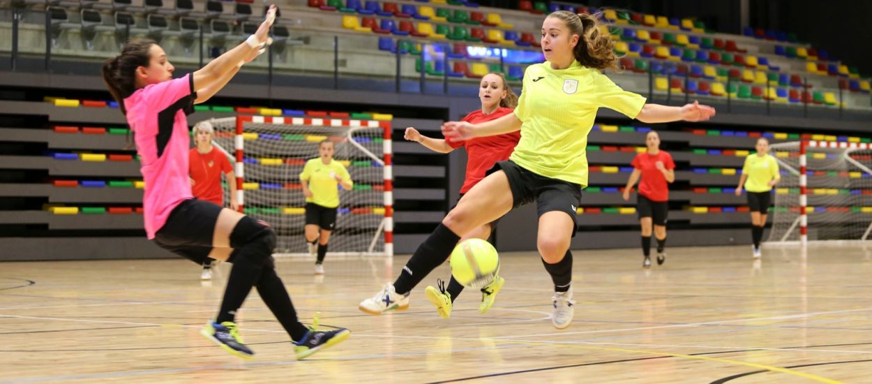 Catalunya sub 20 femenina de futbol sala s’imposa 5 a 2 a un CFS Eixample molt combatiu