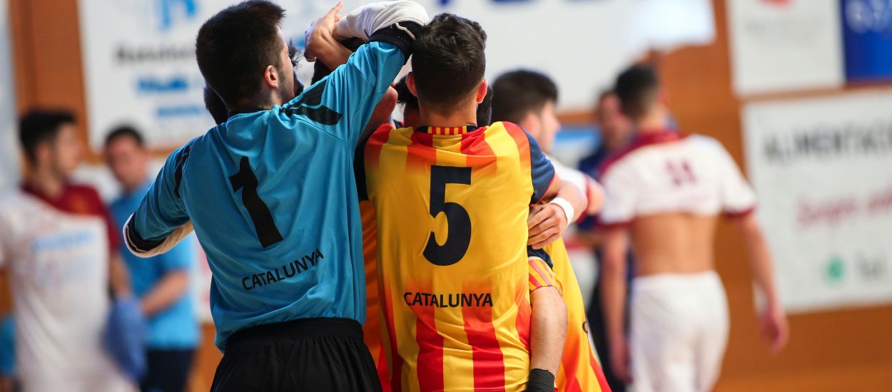 La Selecció sub 21 espanyola de futbol sala amb cinc jugadors catalans
