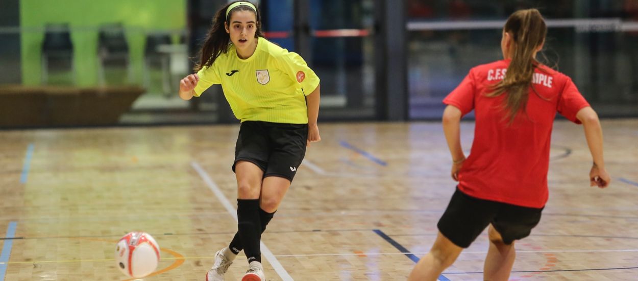 Catalunya sub 17 femenina topa contra un molt bon CFS Eixample