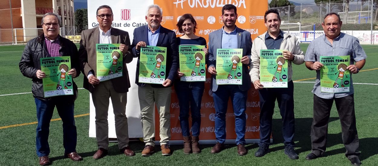 Presentació de la Jornada de Futbol Femení a Tarragona