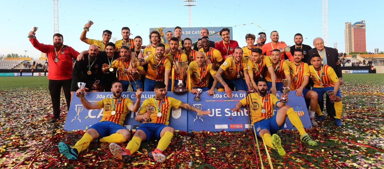 El Sant Andreu alça la seva segona Copa Catalunya