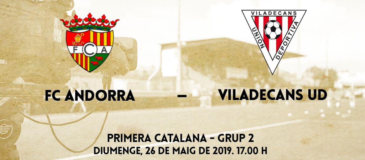 El partit entre el FC Andorra i la UD Viladecans, en streaming