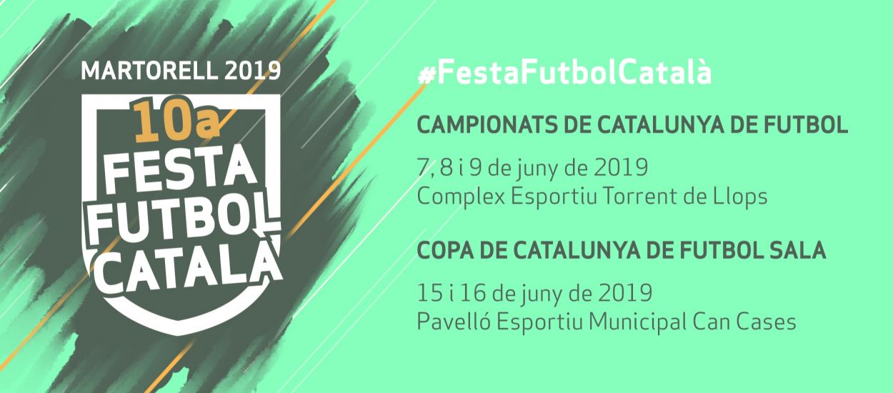 Presentació de la 10a Festa del Futbol Català