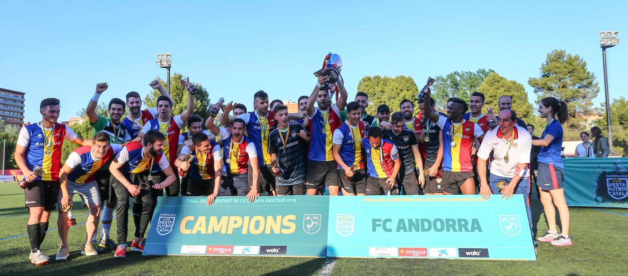 L’Andorra guanya el Campionat de Catalunya i obté el bitllet per la Copa