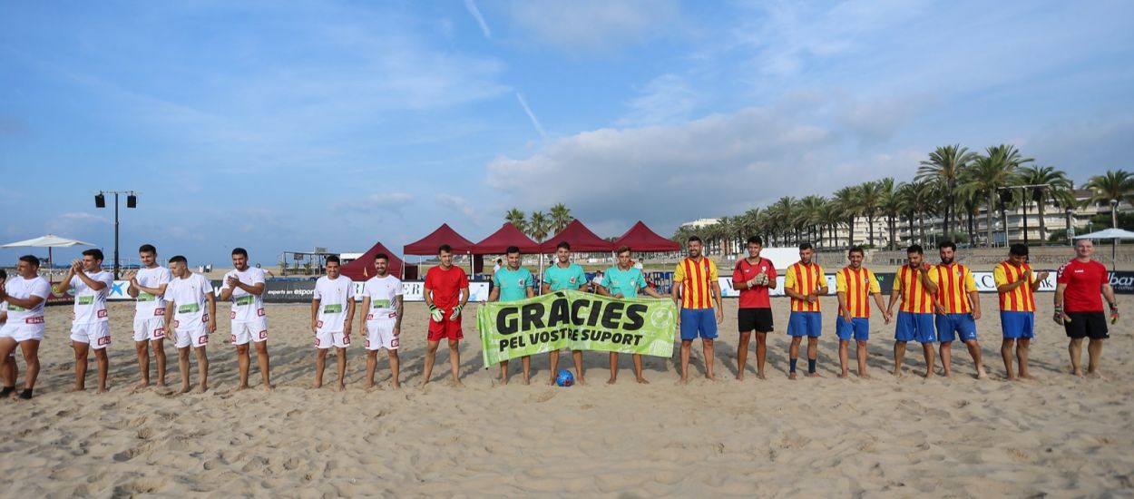 Torredembarra, escenari del millor futbol platja català