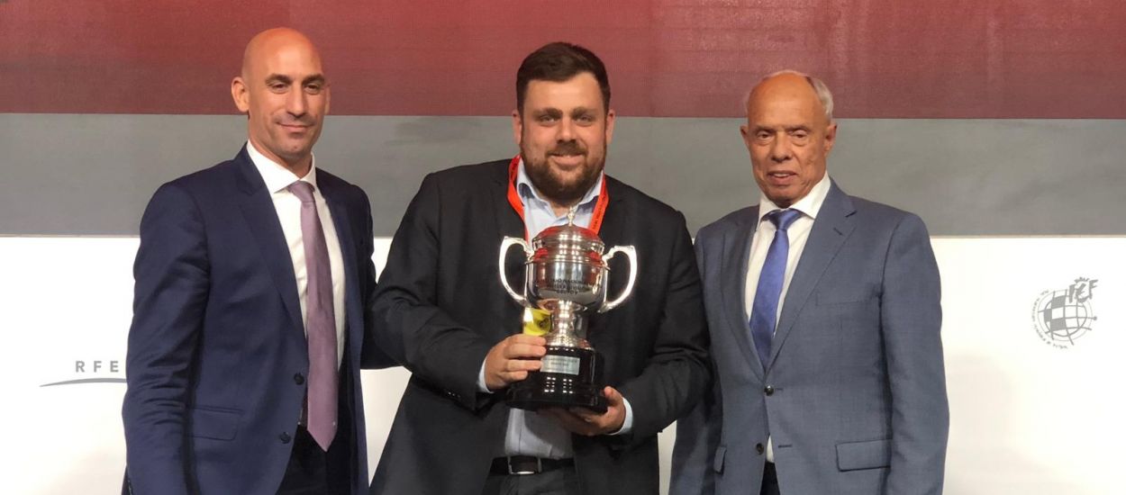 Cornellà i Llagostera premiats a la cerimònia de premis de la RFEF 2018-2019