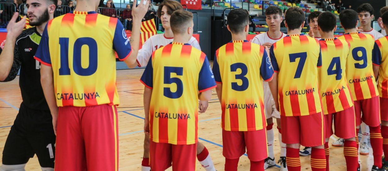 Les Seleccions Catalanes de futbol sala es posen en marxa