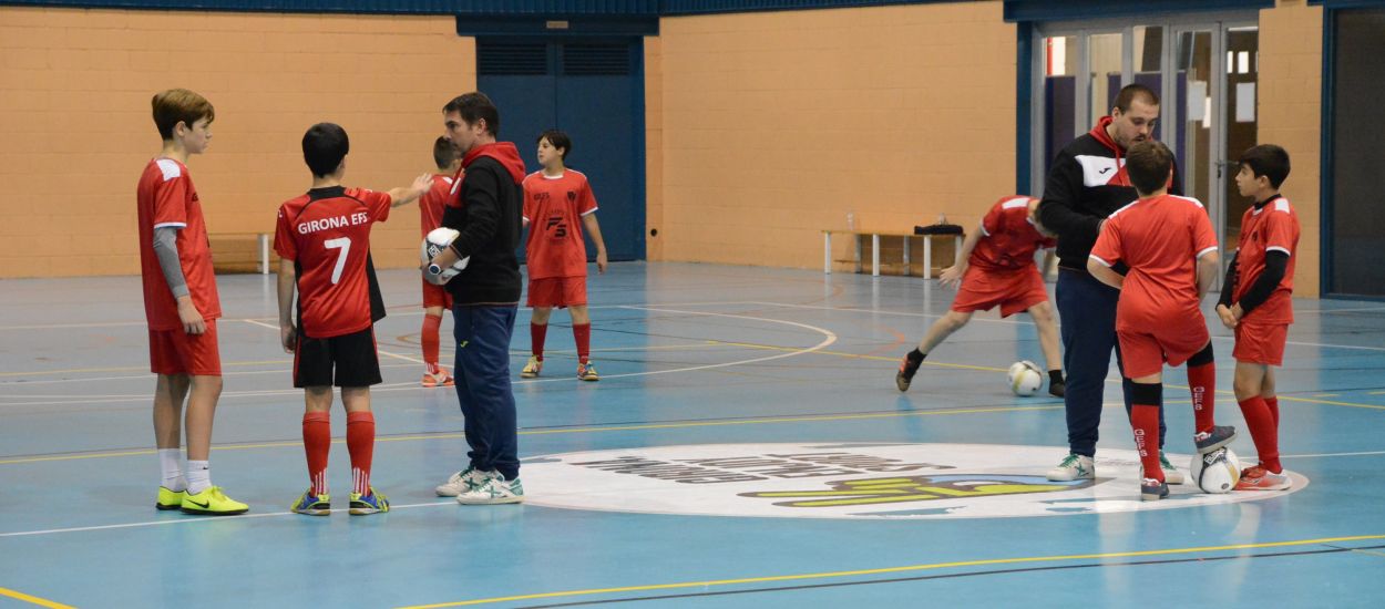 El Girona EFS rep la 5a Jornada de Tecnificació de Futbol Sala
