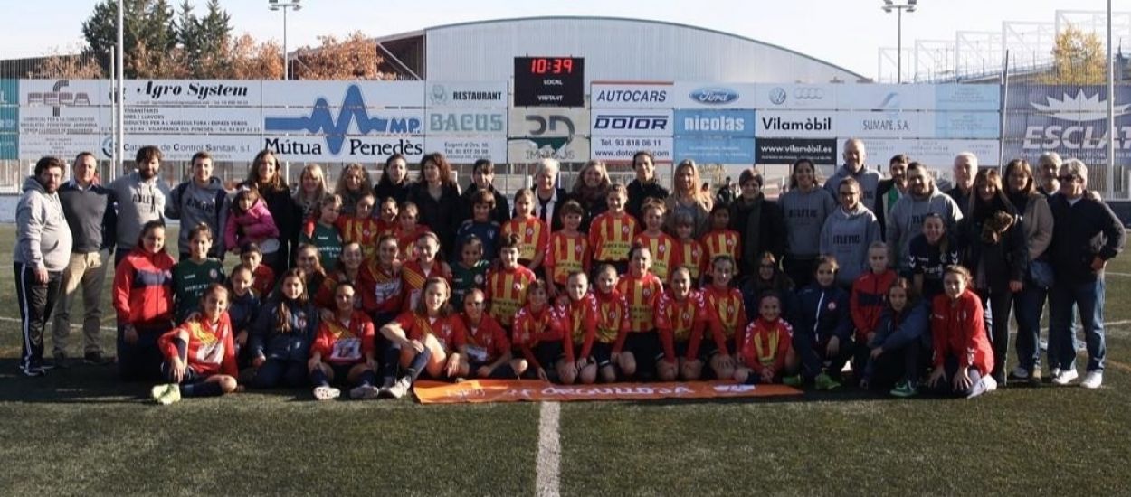 Celebrats els 25 anys del futbol femení de l’Atlètic Vilafranca