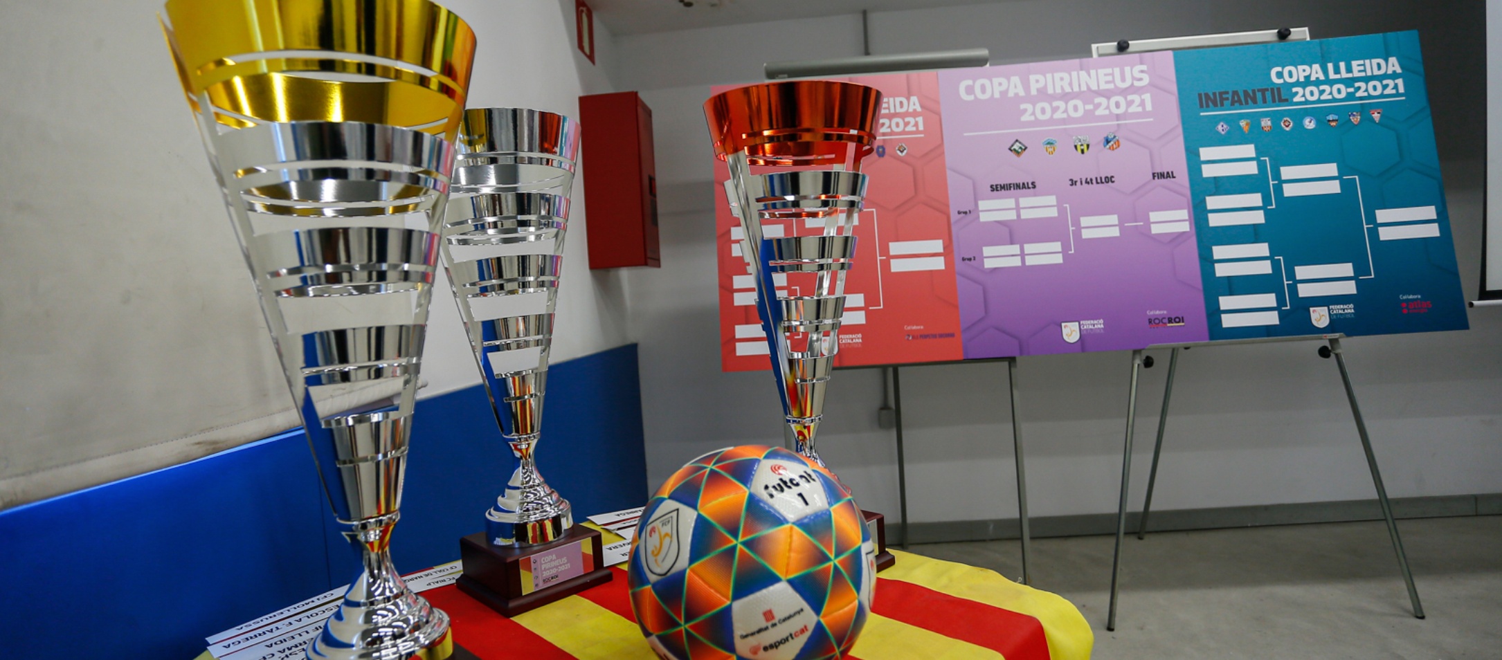 Sortejades la Copa Lleida Amateur i Infantil i la Copa Pirineus