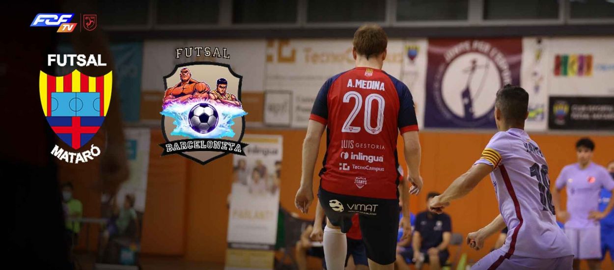 Futsal Aliança Mataró – Barceloneta Futsal, dissabte a les 16.00 hores