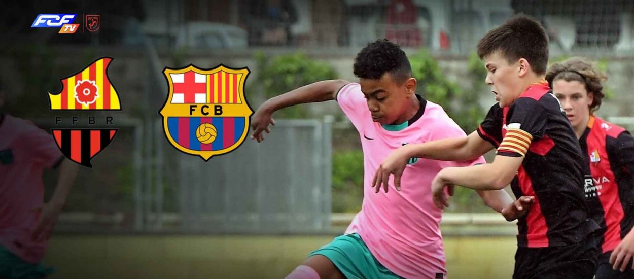 L’encontre infantil FF Base Reus – FC Barcelona, en directe a l’FCF TV
