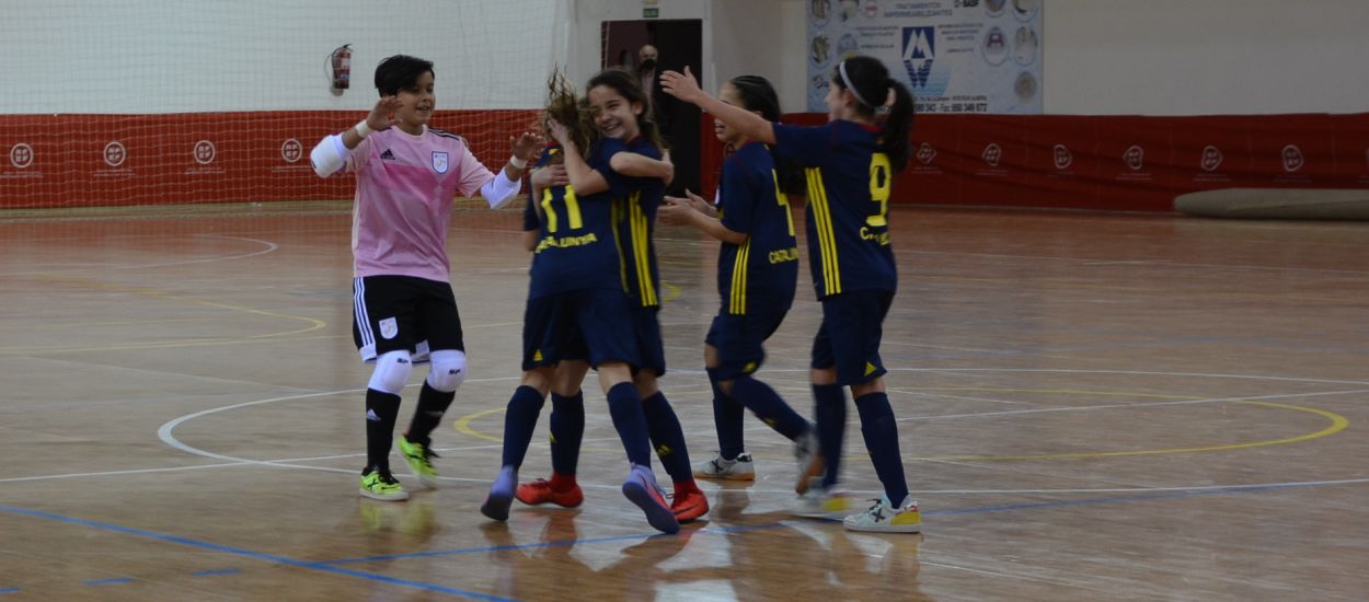 Debut amb golejada de la Selecció Catalana Aleví femení de futbol sala