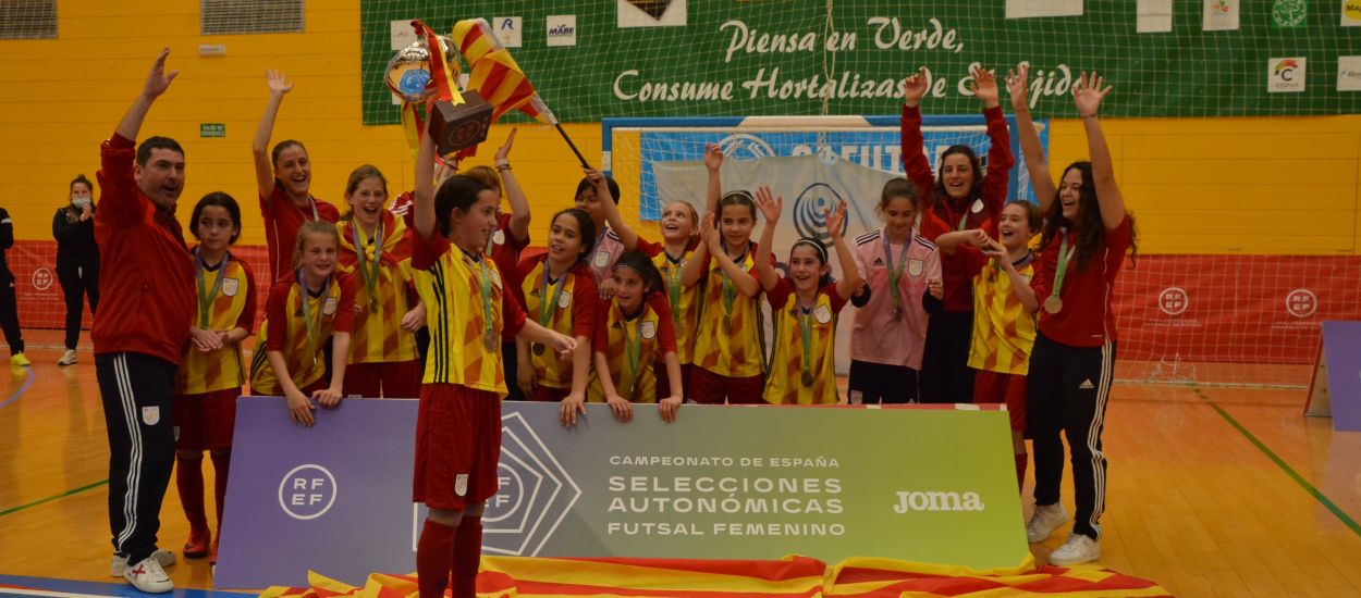 Catalunya Aleví femení aconsegueix el subcampionat d’Espanya en la primera participació